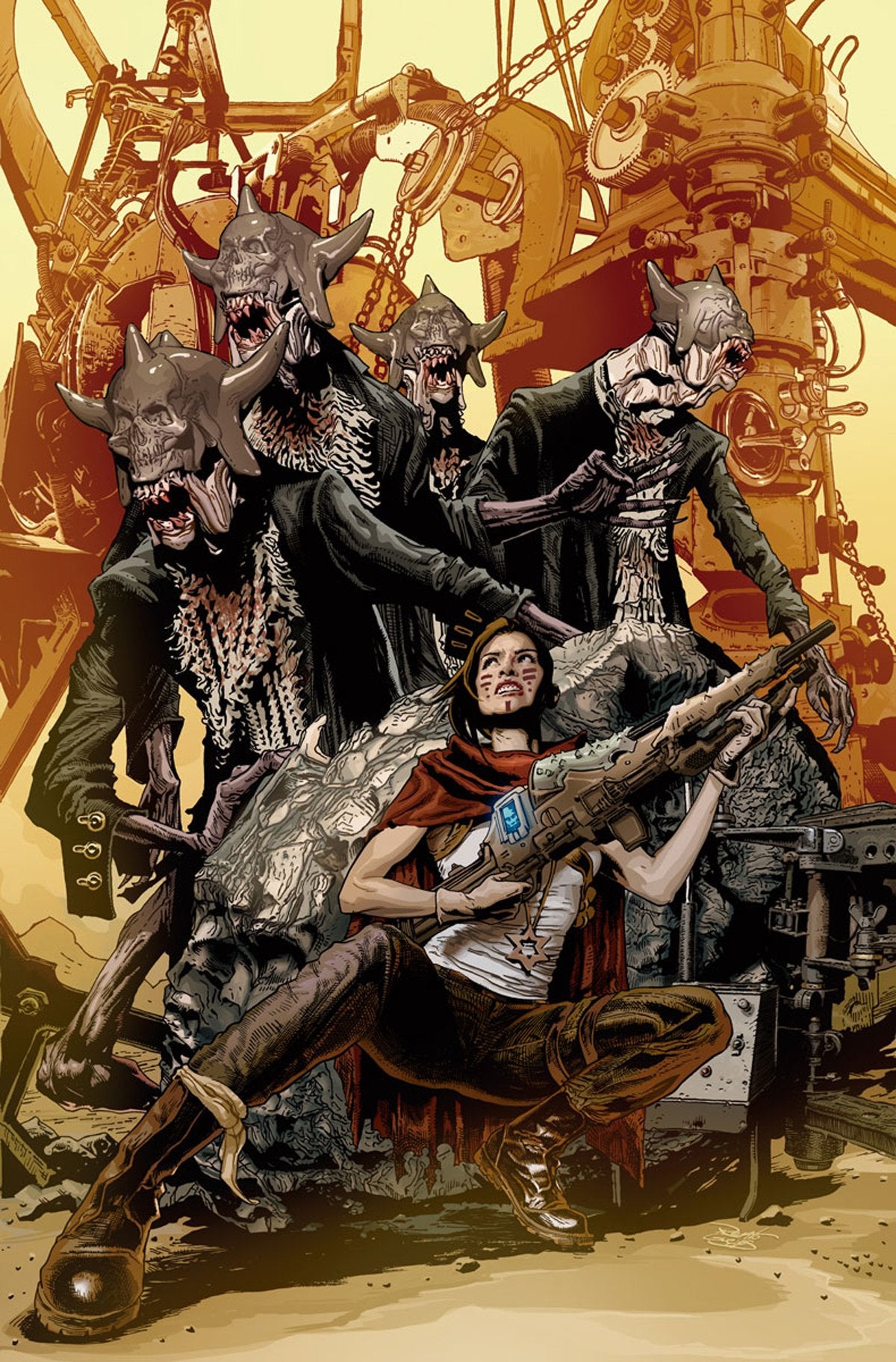 WAR MOTHER #2 CVR B GUEDES COVER