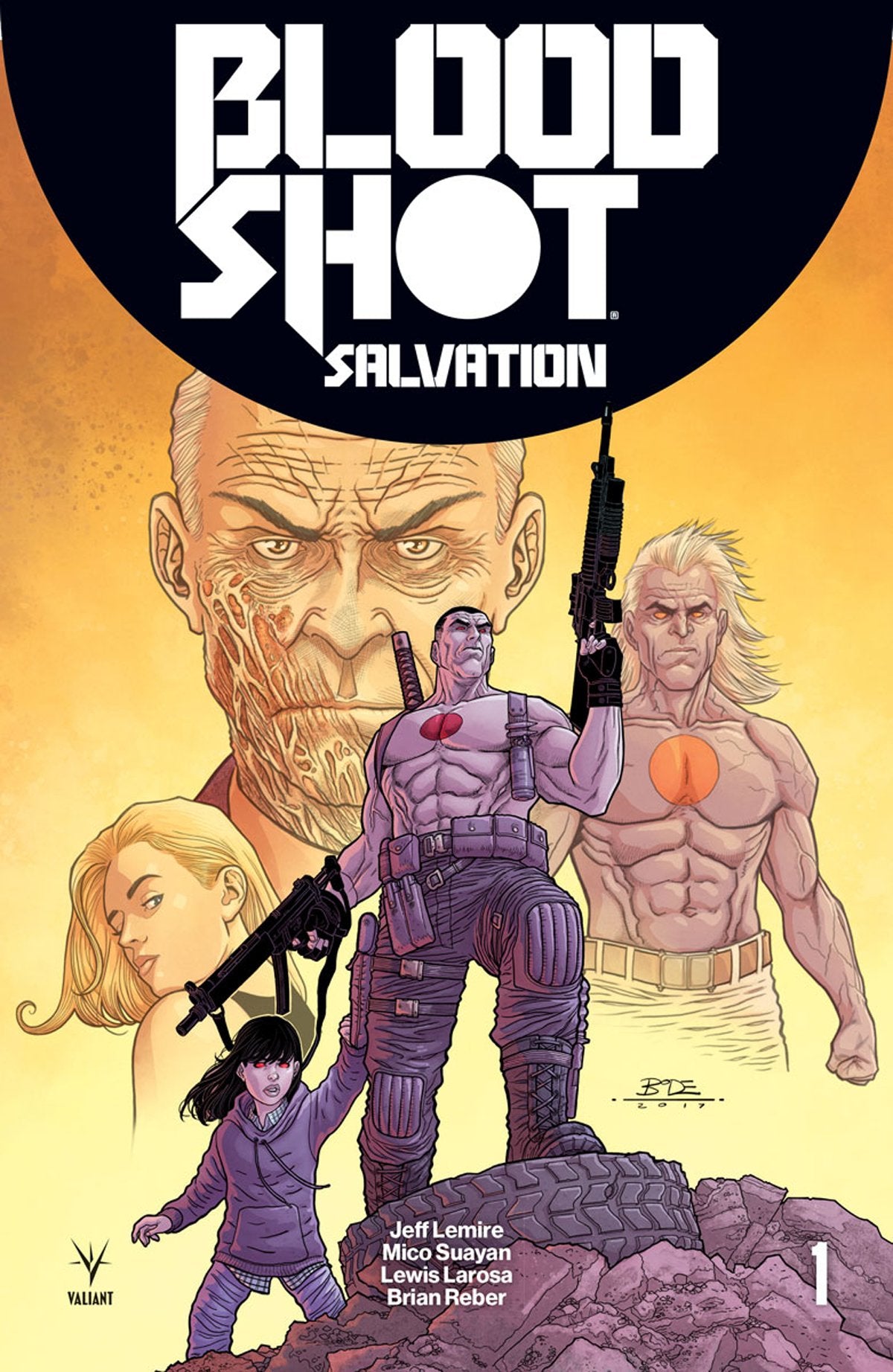 BLOODSHOT SALVATION #1 CVR D #1-12 PRE-ORDER ED BUNDLE COVER