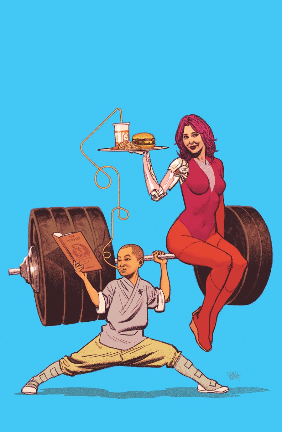 FU JITSU #1 CVR B GREG SMALLWOOD COVER