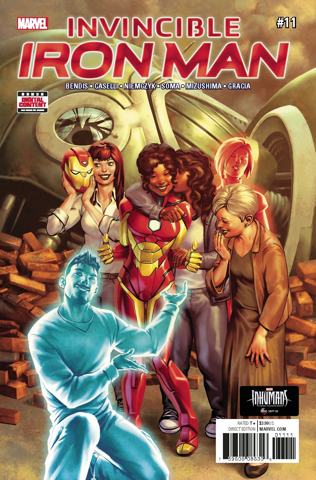 INVINCIBLE IRON MAN #11 COVER