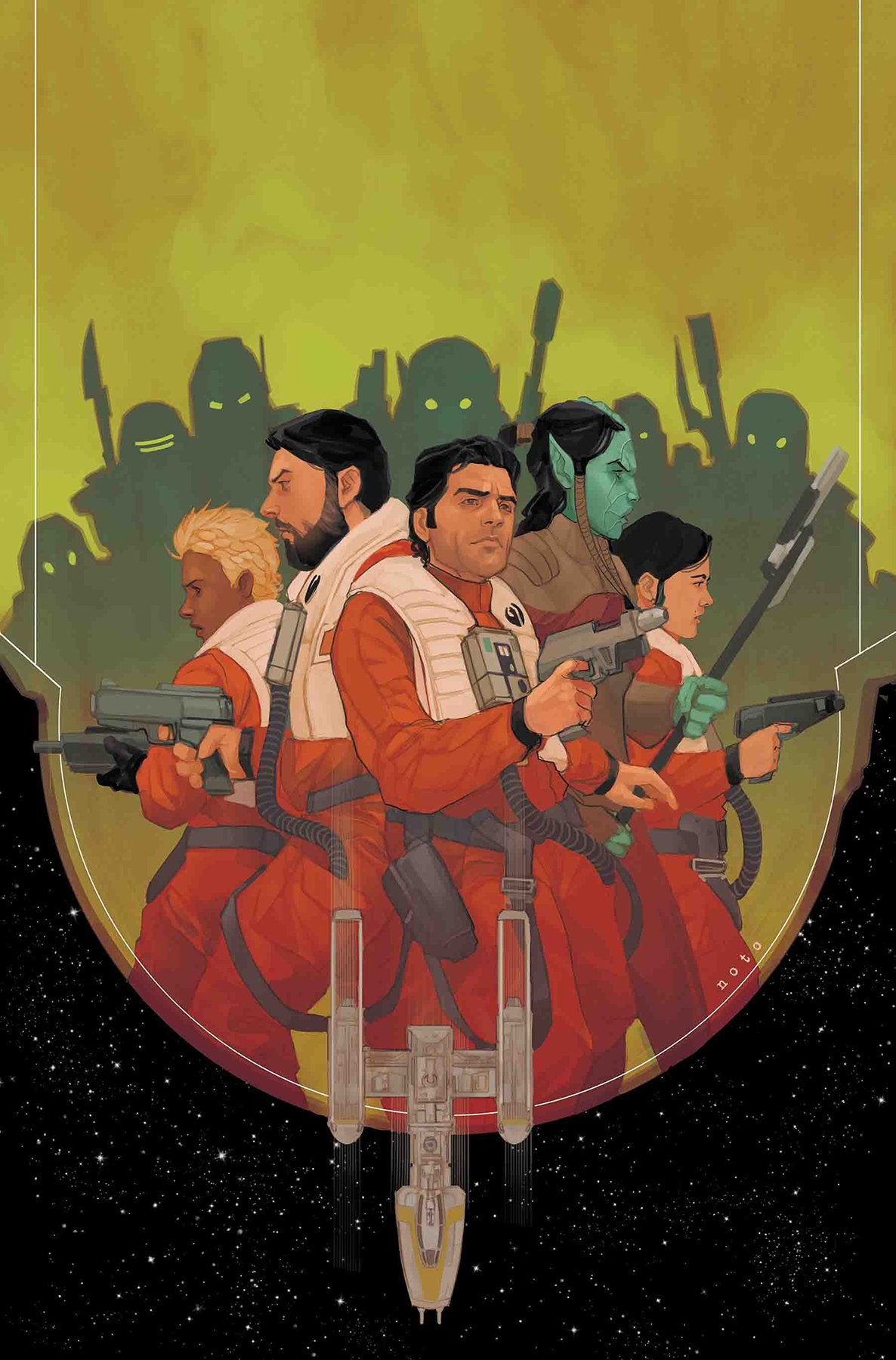 STAR WARS POE DAMERON #19 COVER