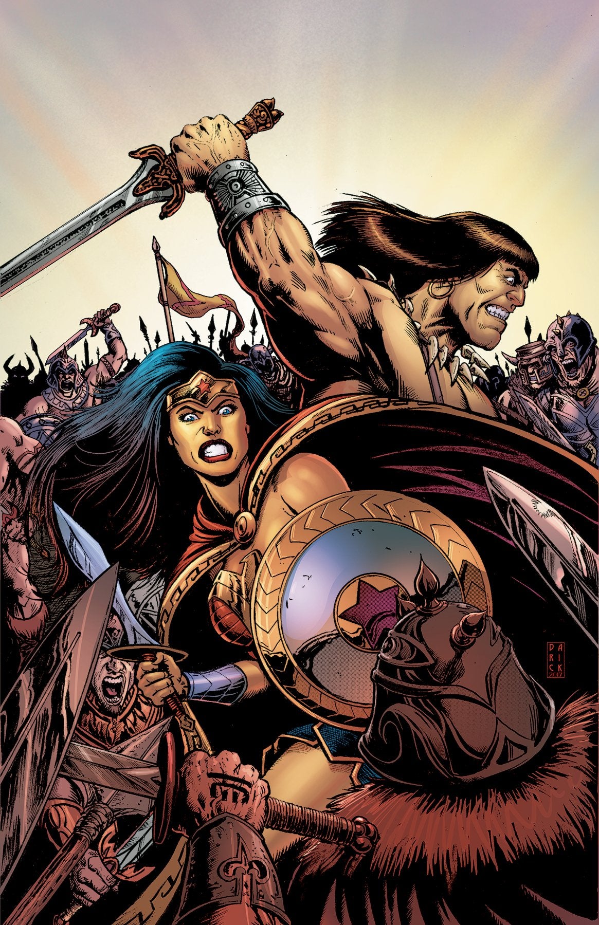 WONDER WOMAN CONAN #1 (OF 6) COVER