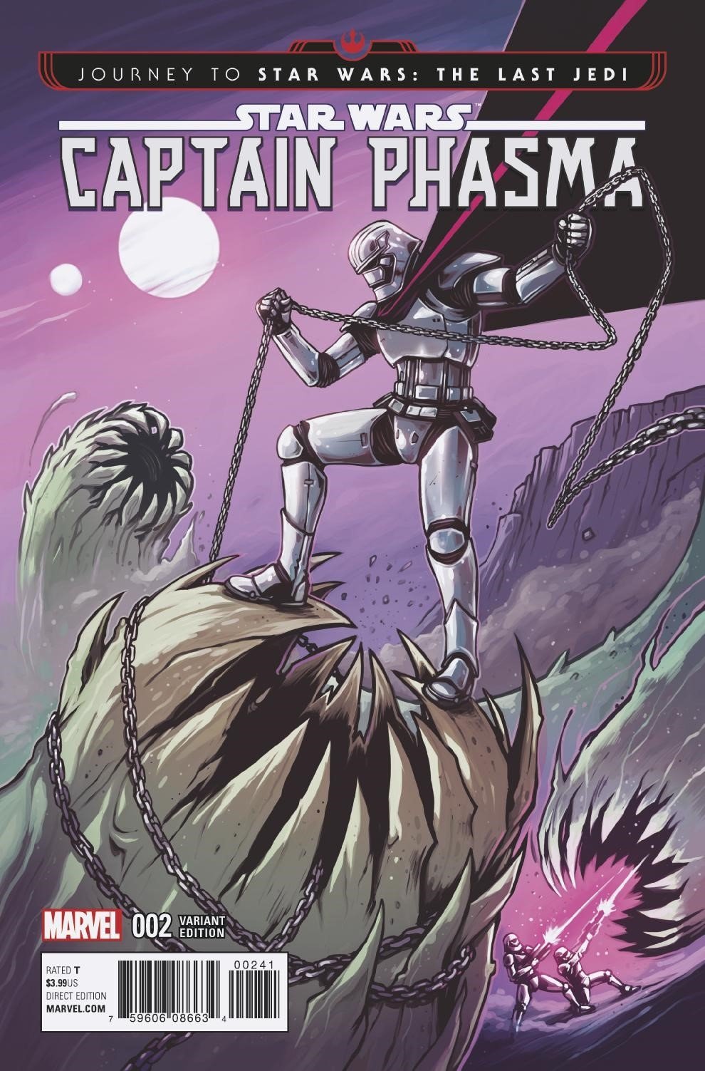 JOURNEY SW LAST JEDI CAPT PHASMA #2 (OF 4) WIJNGAARD VAR COVER