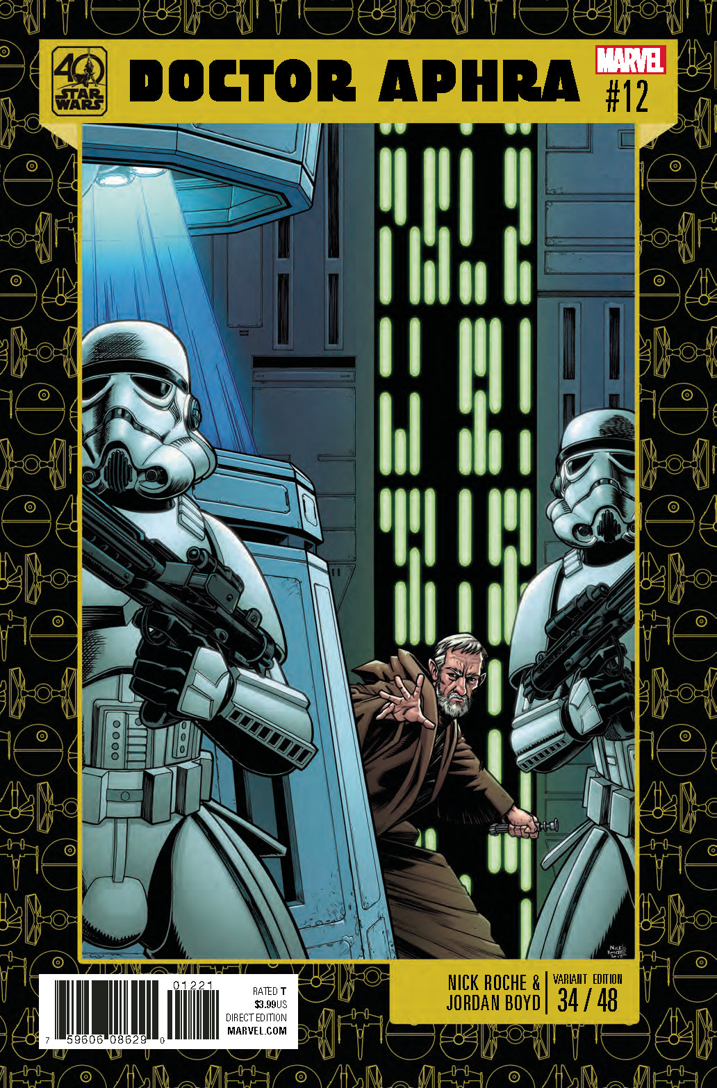 STAR WARS DOCTOR APHRA #12 ROCHE 40TH ANNIV VAR