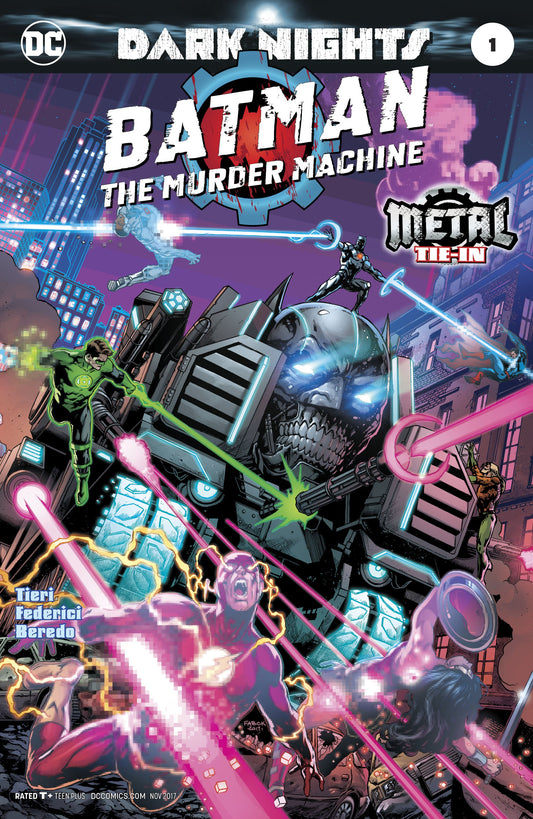 BATMAN THE MURDER MACHINE #1 (METAL) COVER