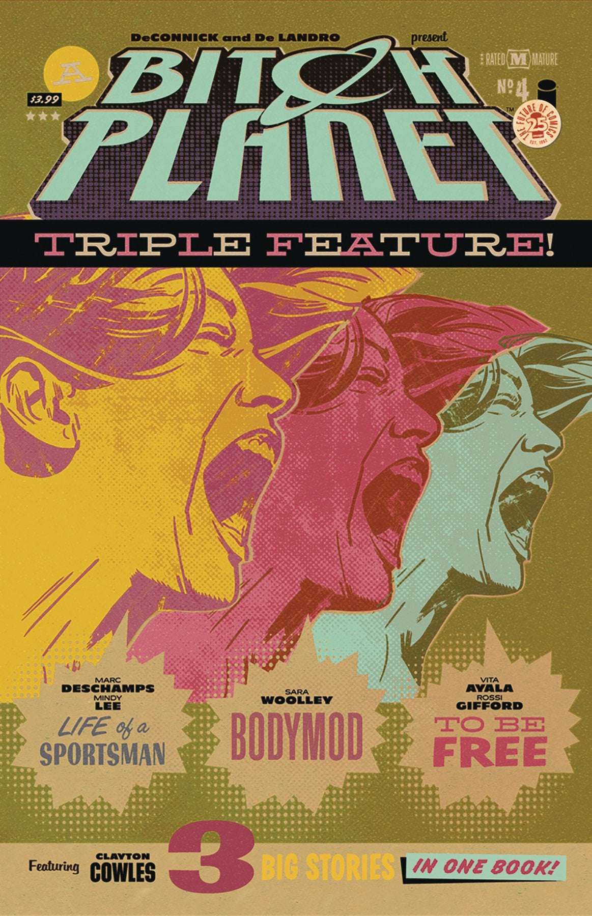 BITCH PLANET TRIPLE FEATURE #4 (MR) COVER