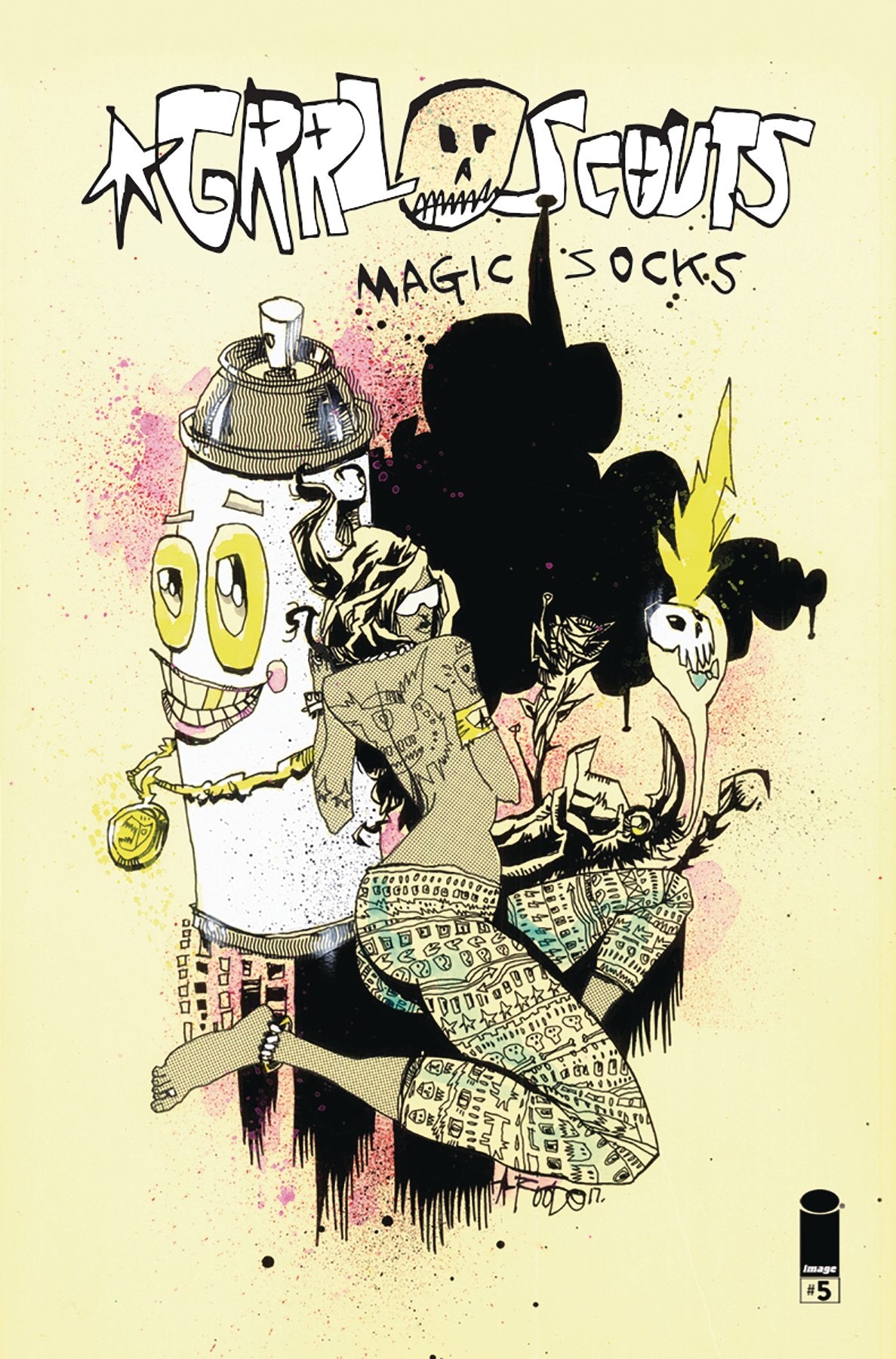 GRRL SCOUTS MAGIC SOCKS #5 (OF 6) CVR A MAHFOOD (MR) COVER
