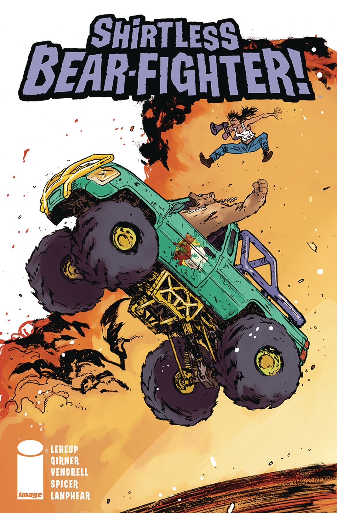 SHIRTLESS BEAR-FIGHTER #4 (OF 5) CVR C JOHNSON (MR) COVER