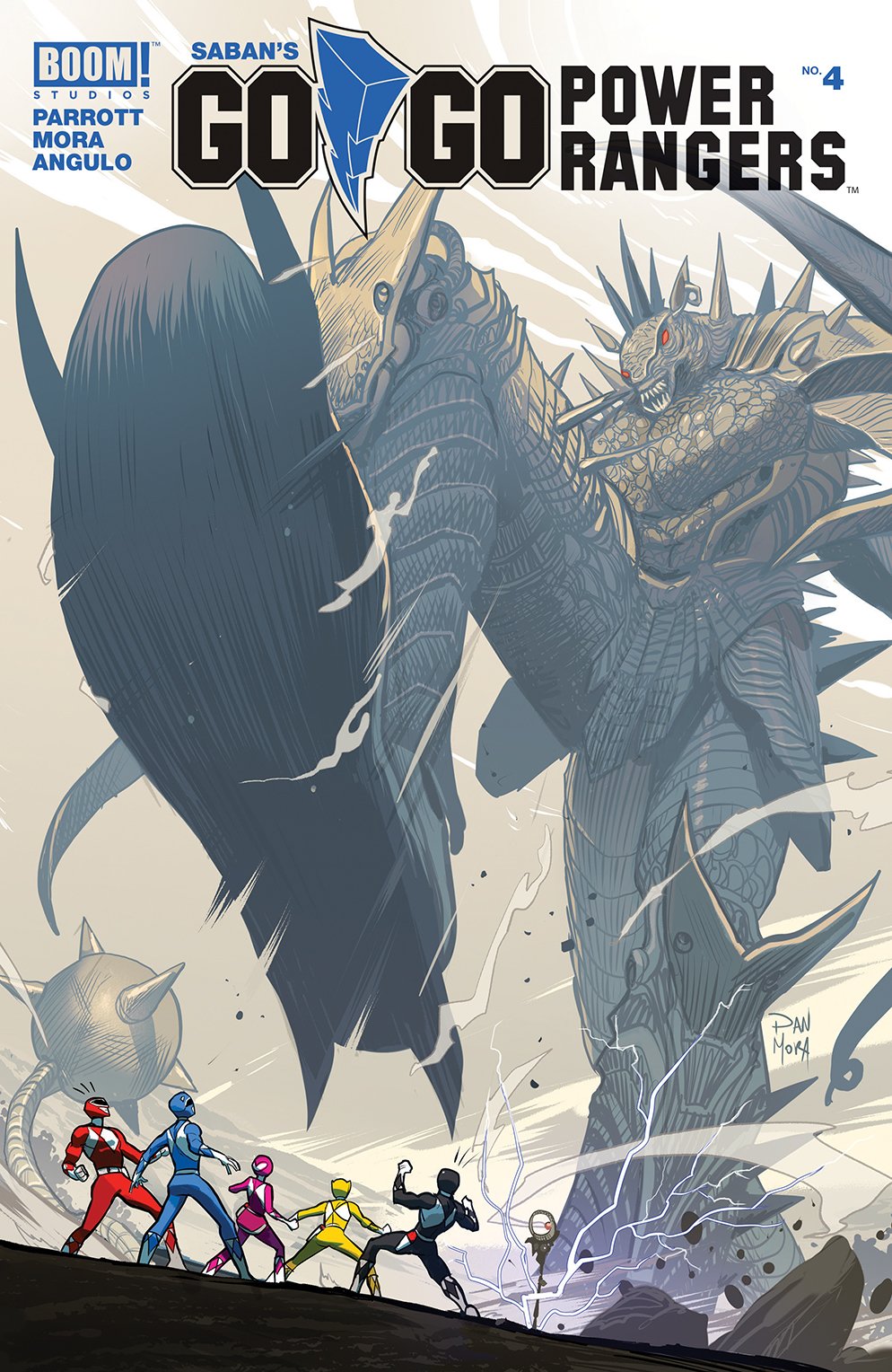 GO GO POWER RANGERS #4 MAIN & MIX COVER