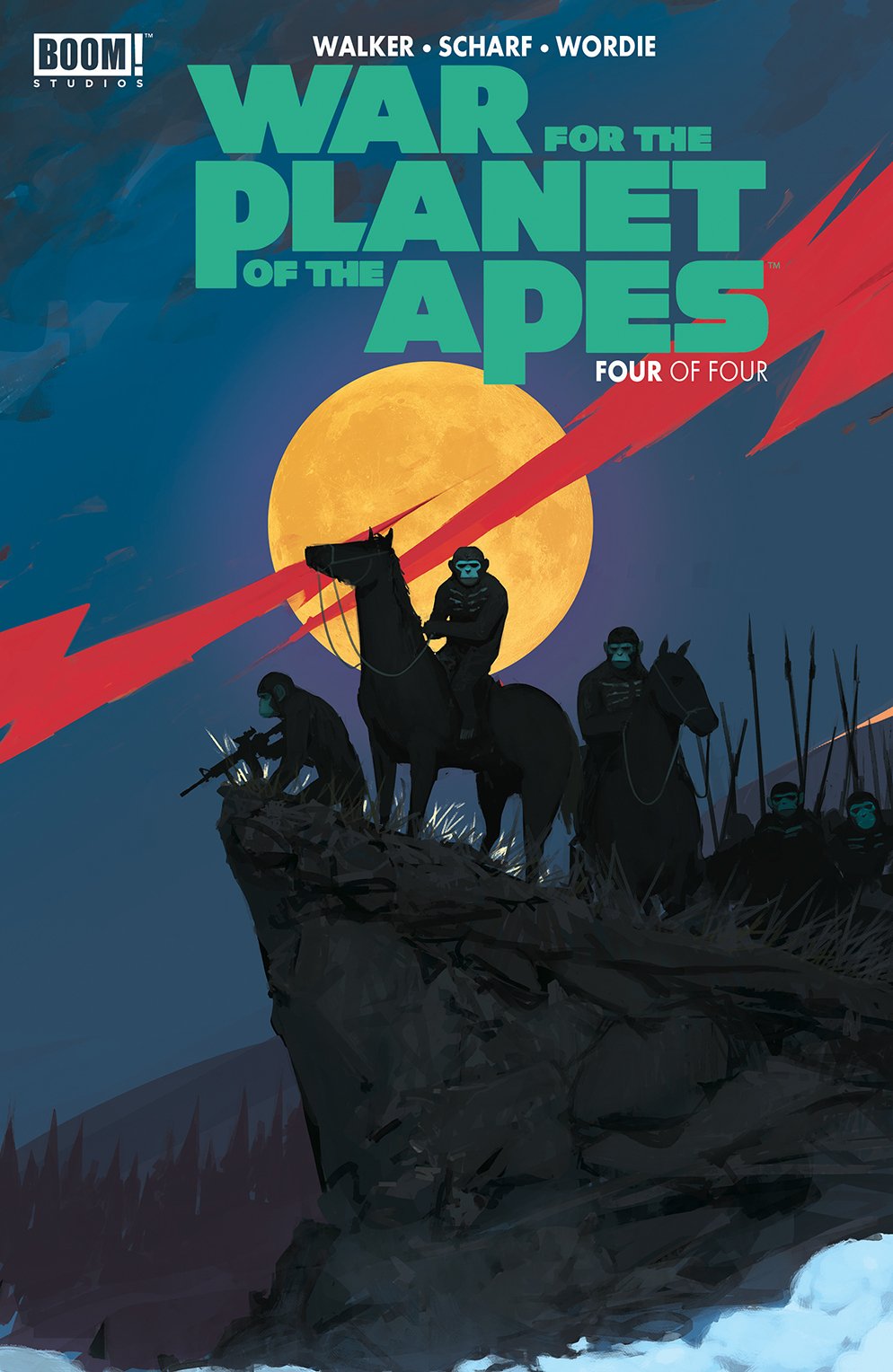 WAR FOR PLANET OF THE APES #4 (OF 4) COVER