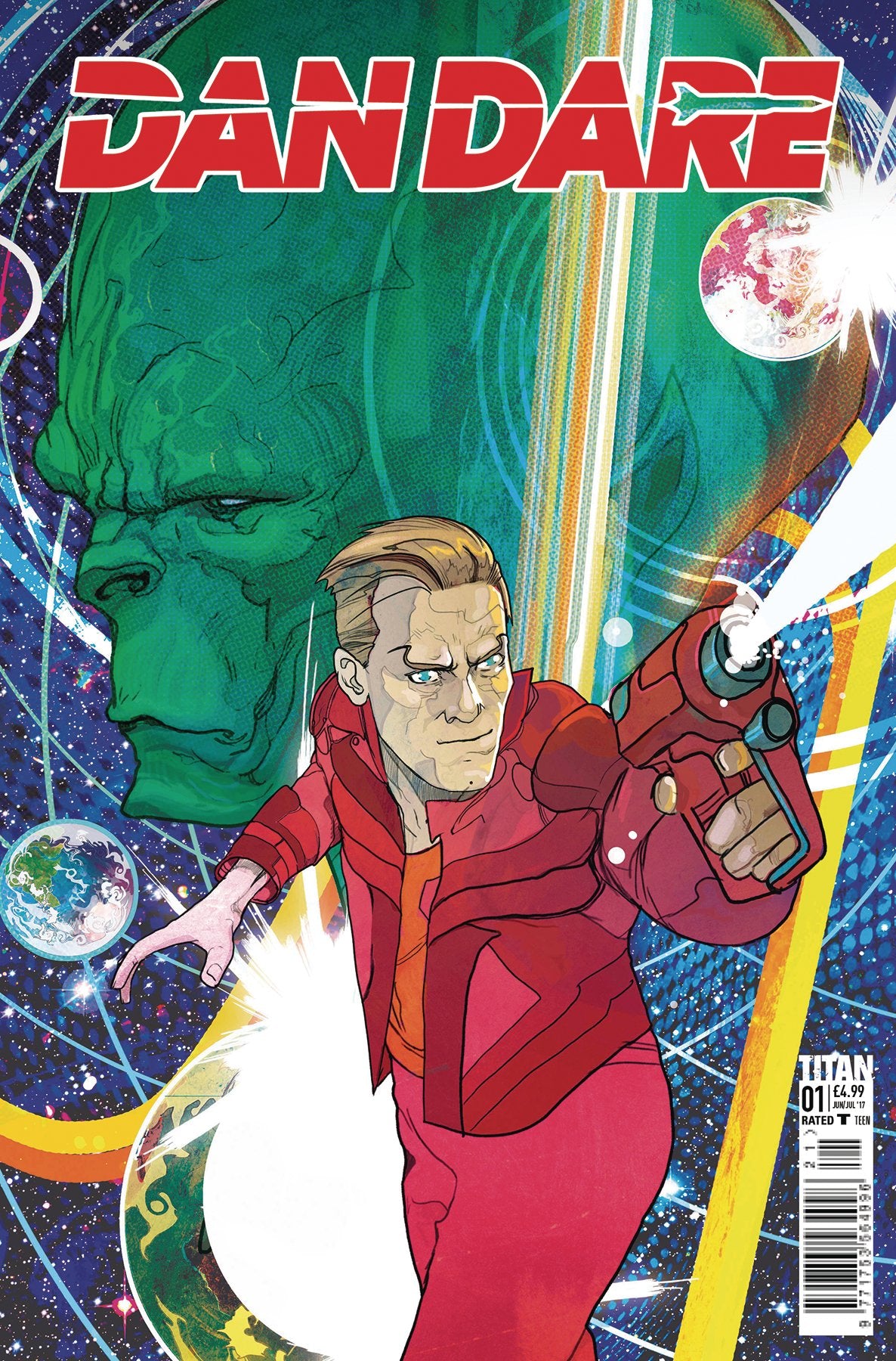DAN DARE #1 CVR A WARD (MR) COVER