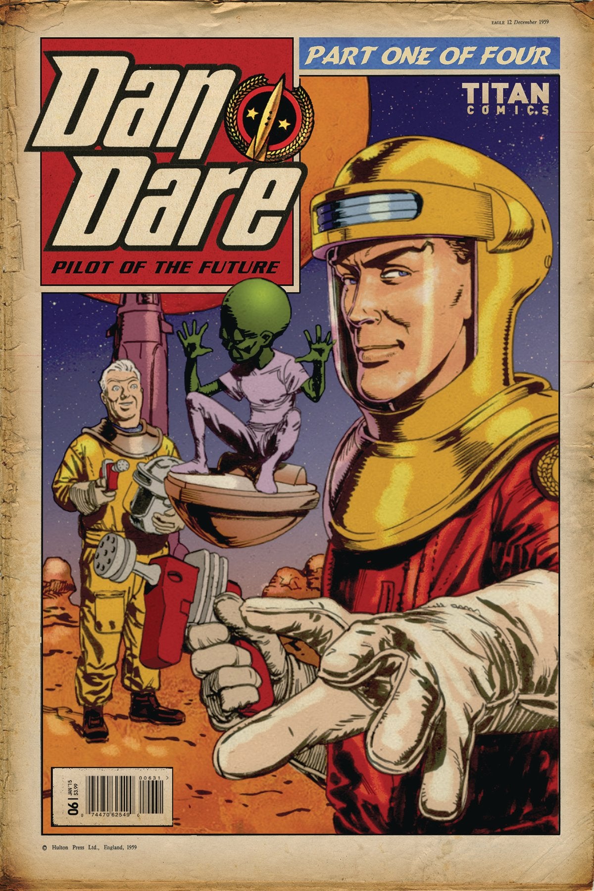 DAN DARE #1 CVR C RETRO VAR (MR) COVER