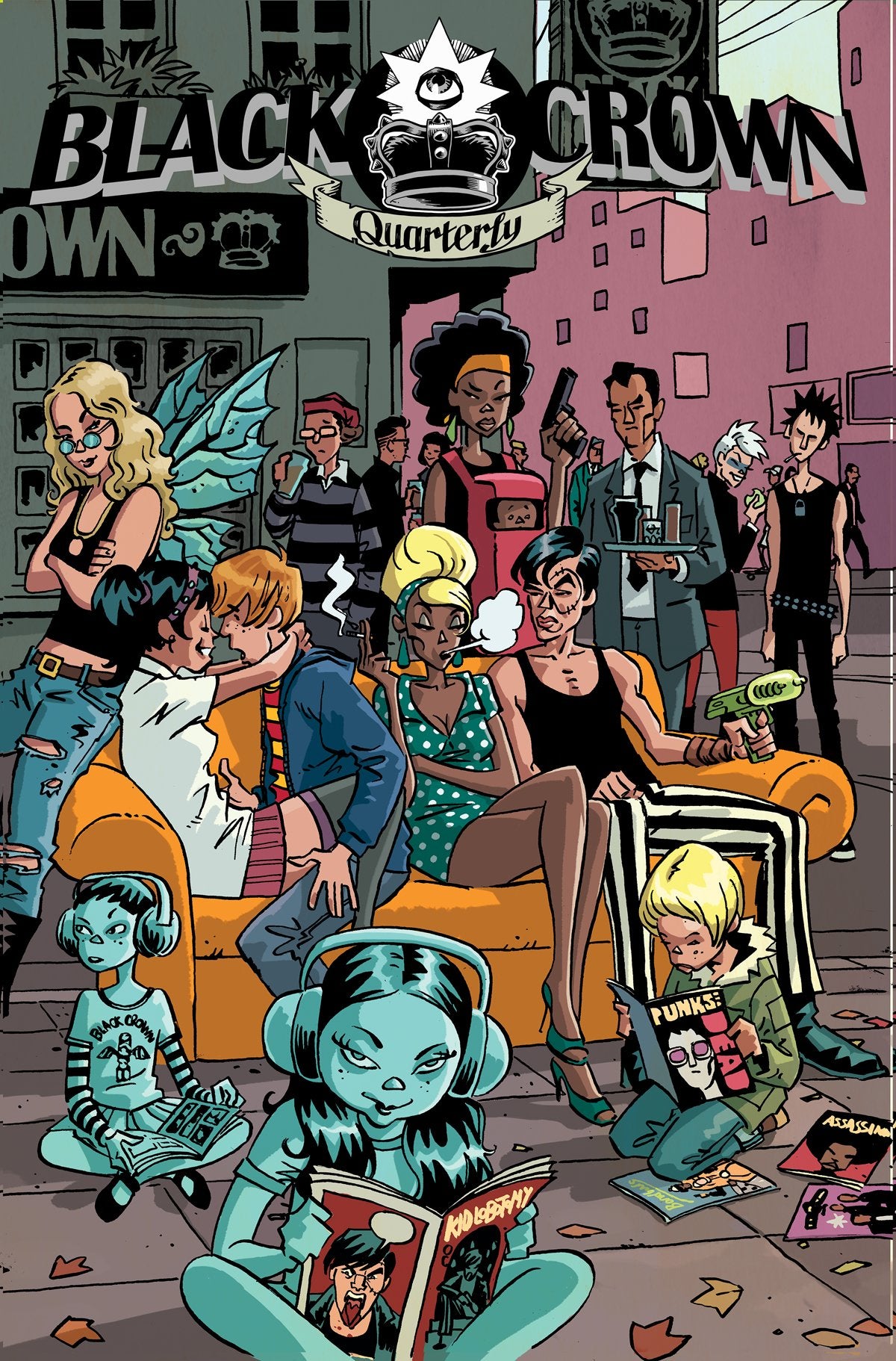 BLACK CROWN QUARTERLY #1 FALL 2017 COVER