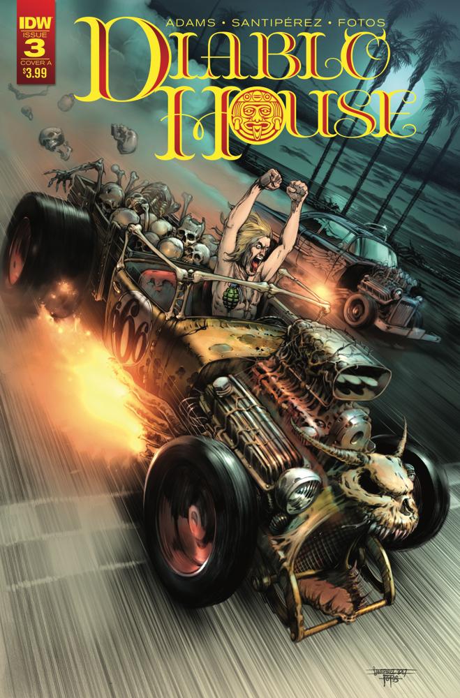 DIABLO HOUSE #3 CVR A SANTIPEREZ COVER