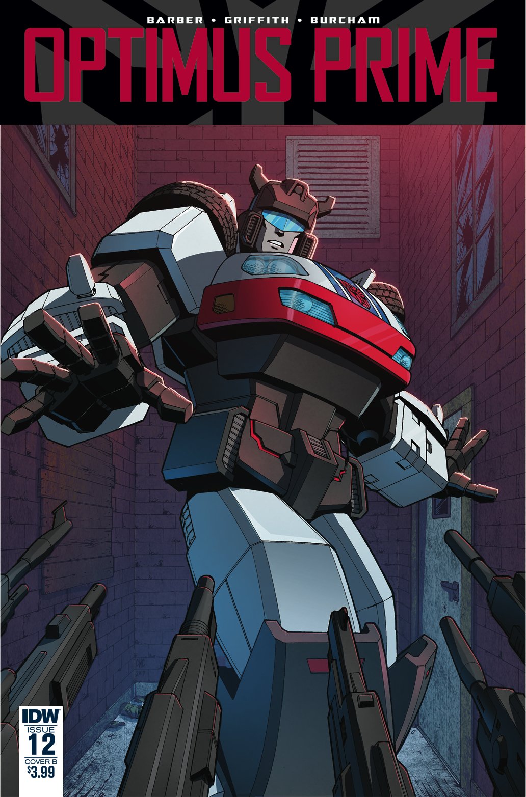 OPTIMUS PRIME #12 CVR B COLLER COVER