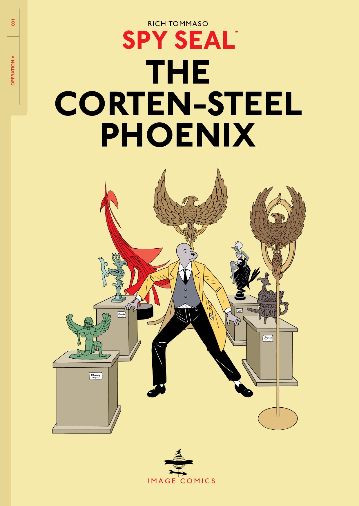 SPY SEAL TP VOL 01 CORTEN-STEEL PHOENIX COVER
