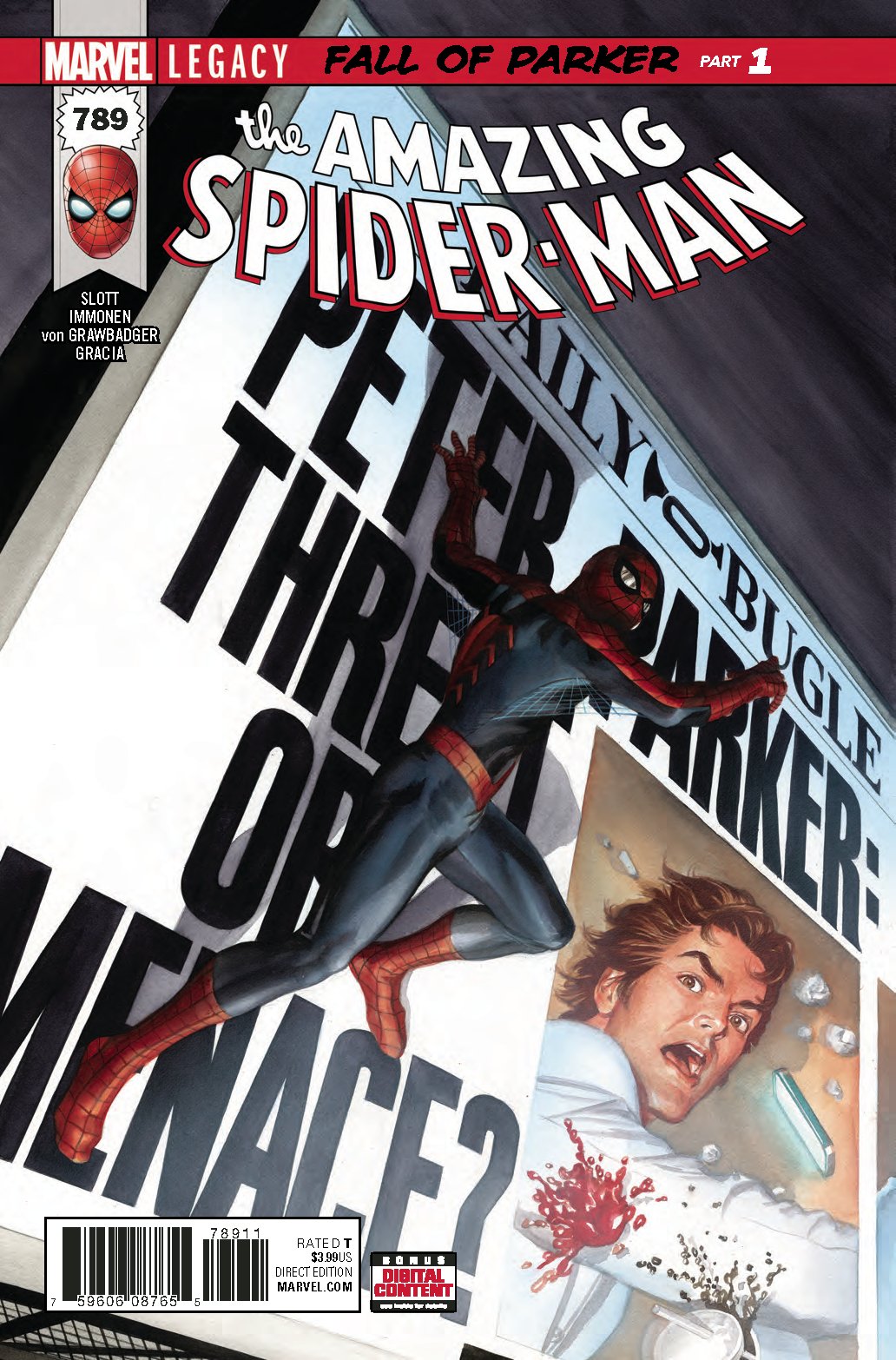 AMAZING SPIDER-MAN #789 LEG COVER