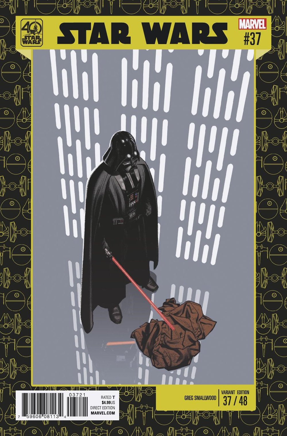 STAR WARS #37 SMALLWOOD 40TH ANNIV VAR COVER