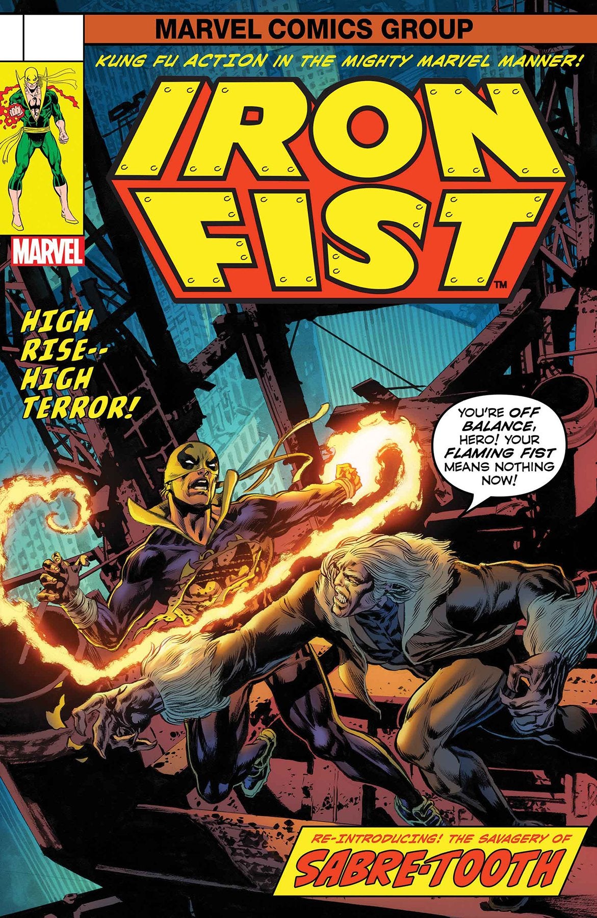 IRON FIST #73 PERKINS LH VAR LEG COVER