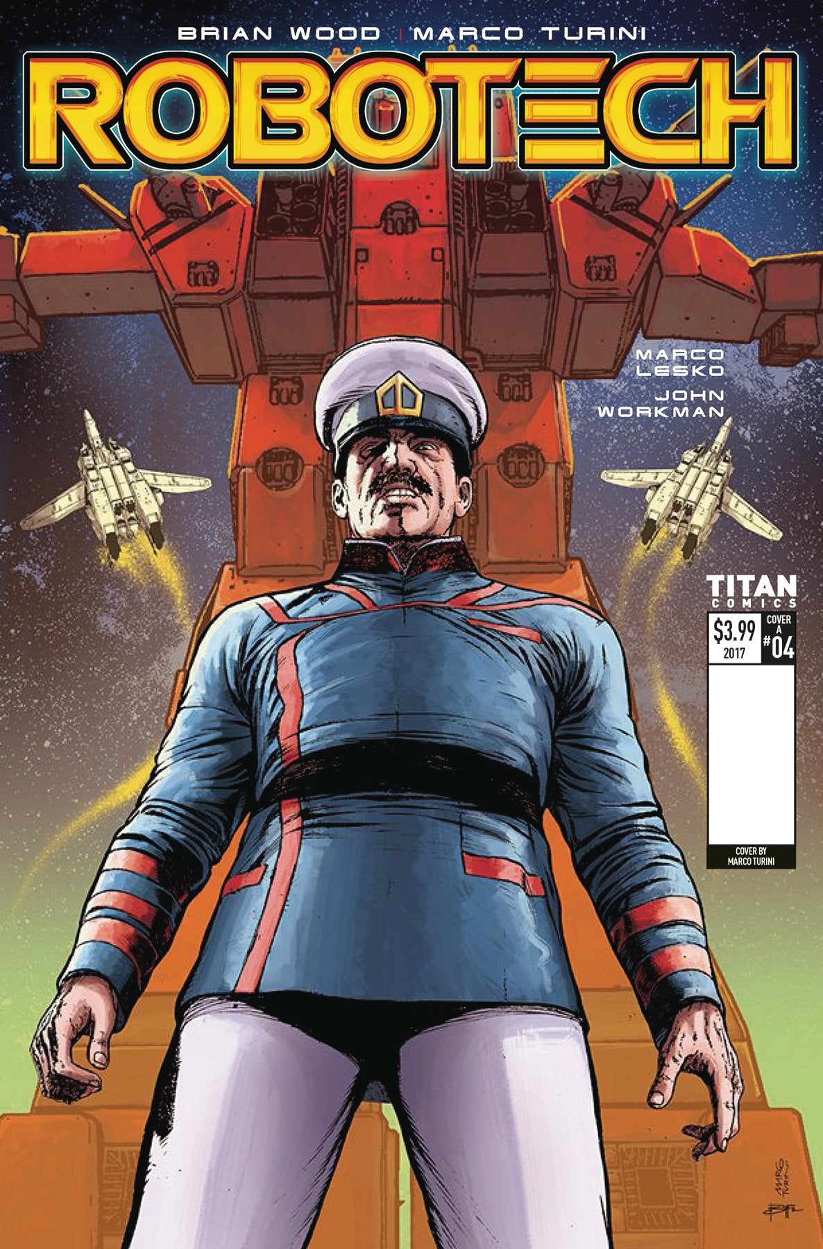 ROBOTECH #4 CVR A TURINI COVER