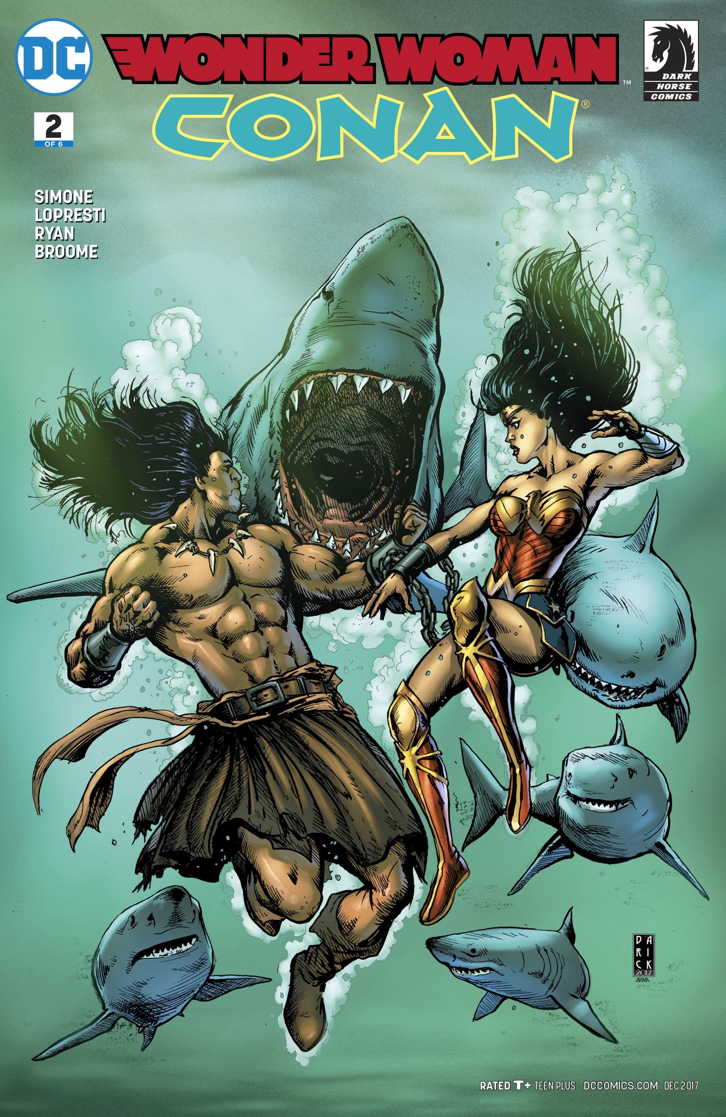 WONDER WOMAN CONAN #2 (OF 6) COVER