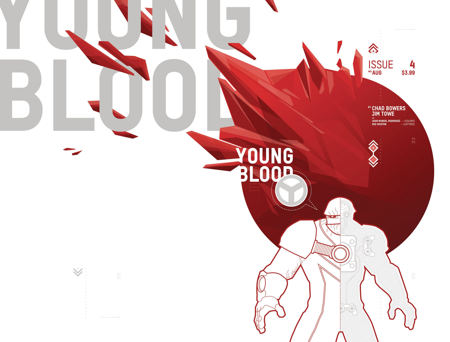 YOUNGBLOOD #4 CVR D HICKMAN CVR MONTH COVER