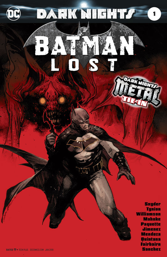 BATMAN LOST #1 (METAL) COVER