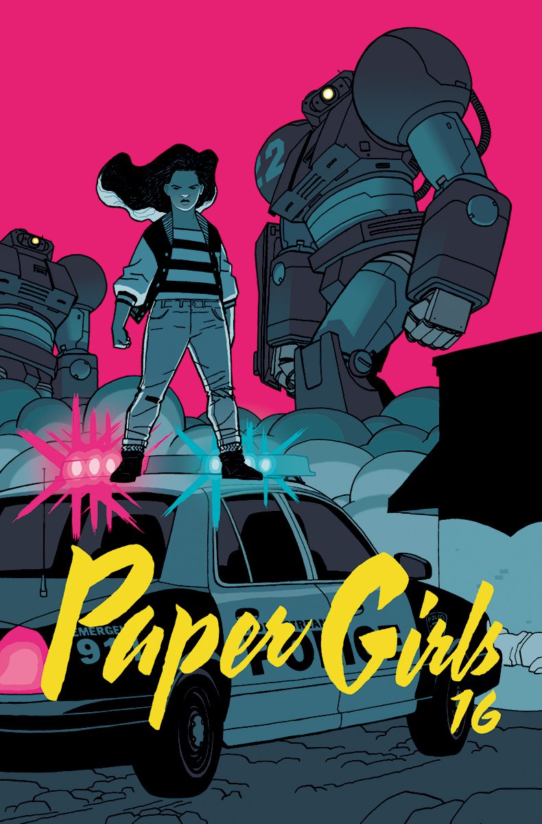 PAPER GIRLS #16 COVER