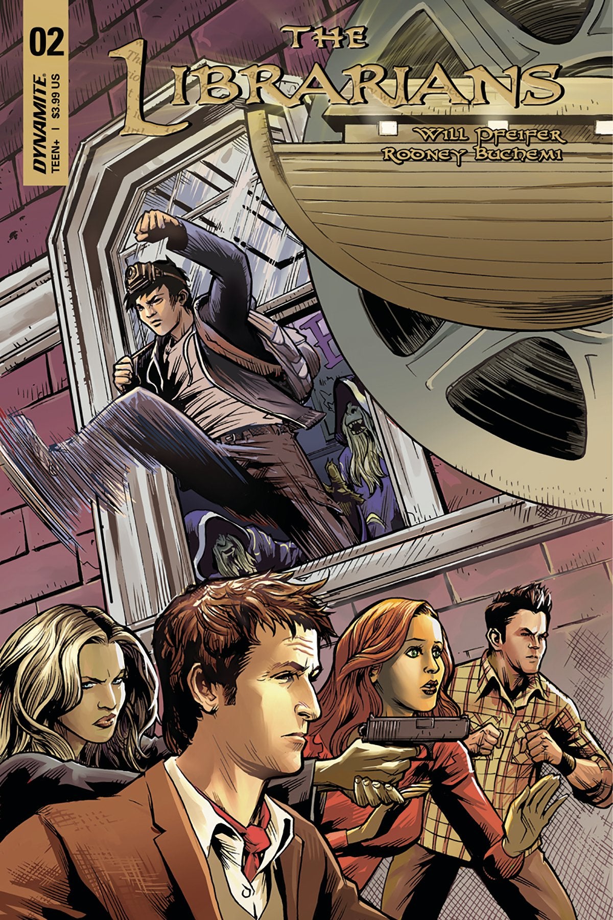 LIBRARIANS #2 CVR A MOLINE COVER