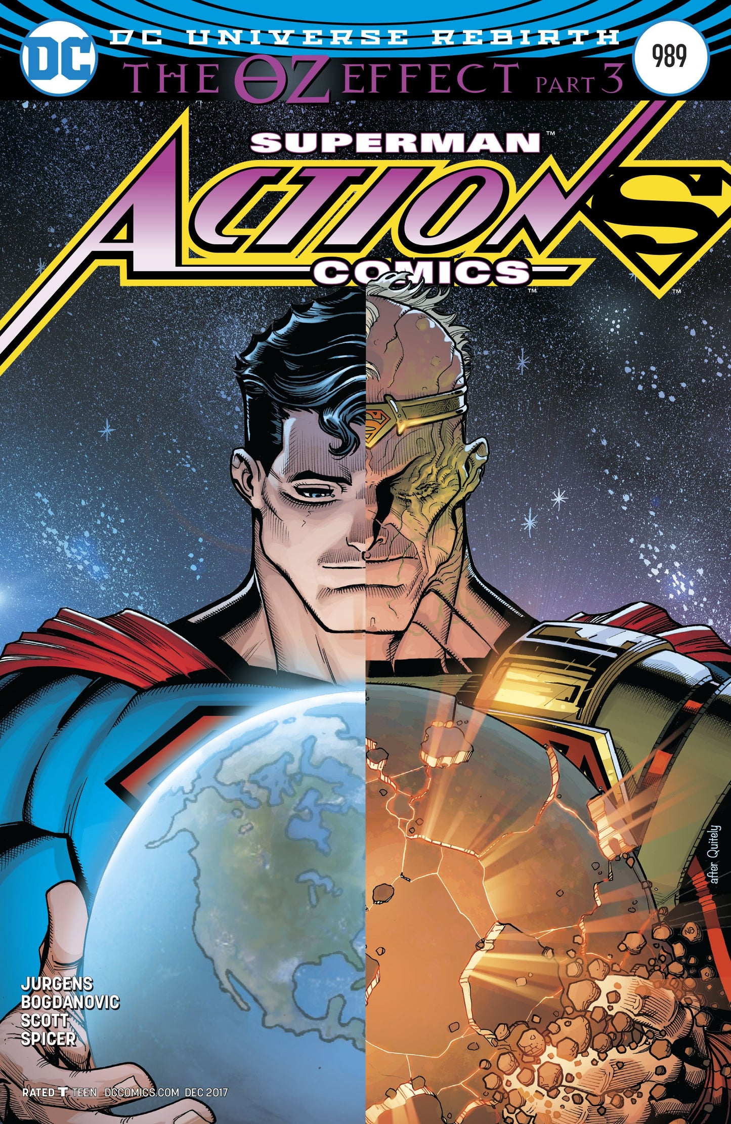 ACTION COMICS #989 (OZ EFFECT) COVER