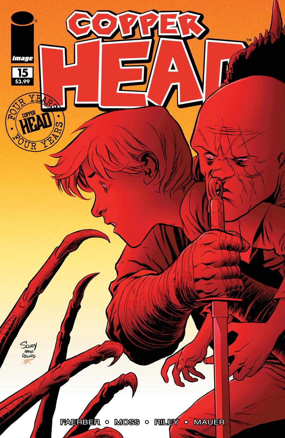 COPPERHEAD #15 CVR B WALKING DEAD #58 TRIBUTE VAR COVER