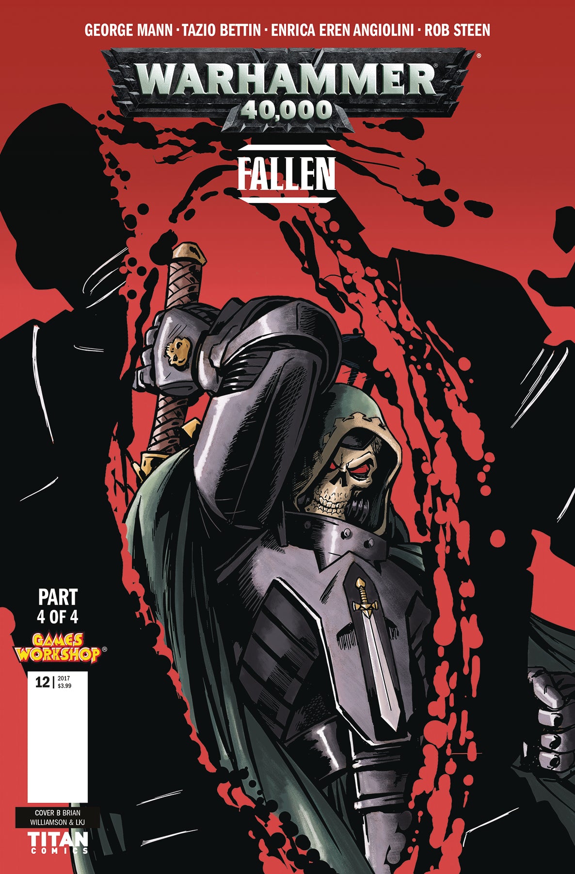 WARHAMMER 40000 FALLEN #4 (OF 4) CVR B WILLIAMSON COVER