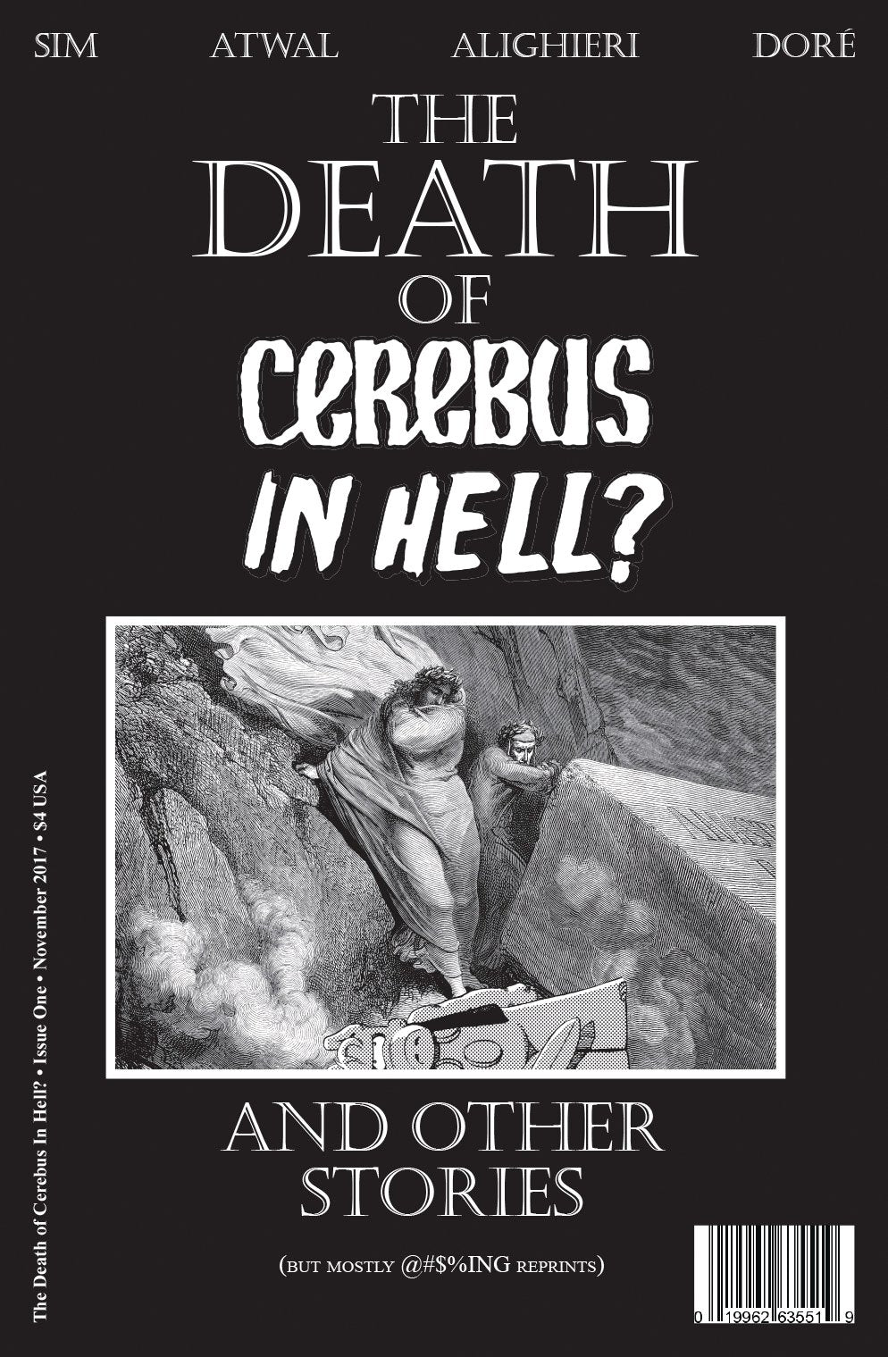 DEATH OF CEREBUS IN HELL #1 (OF 1) COVER