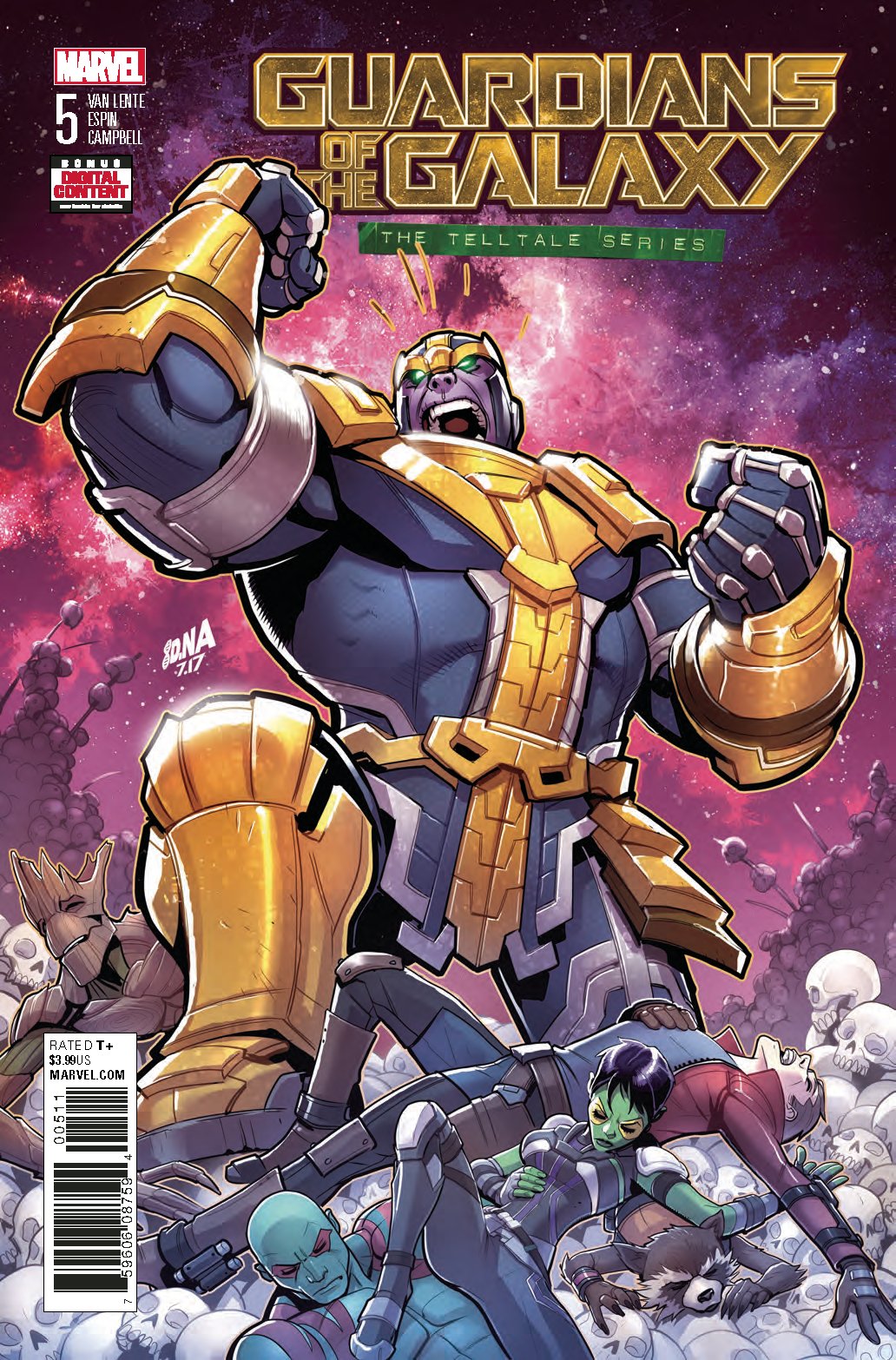 GUARDIANS OF GALAXY TELLTALE SERIES #5 (OF 5) COVER
