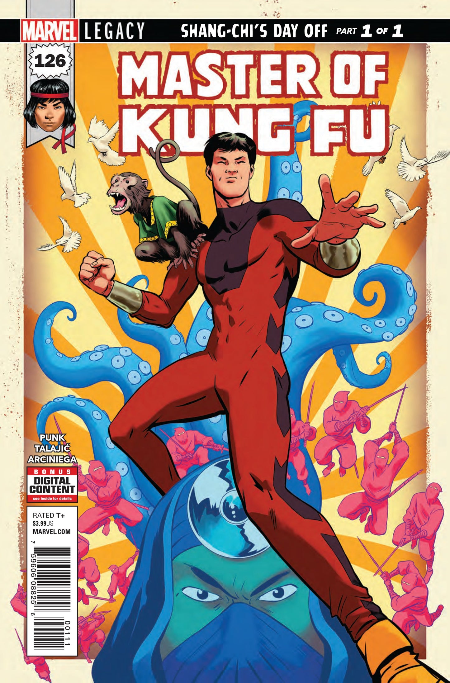 MASTER OF KUNG FU #126 LEG COVER