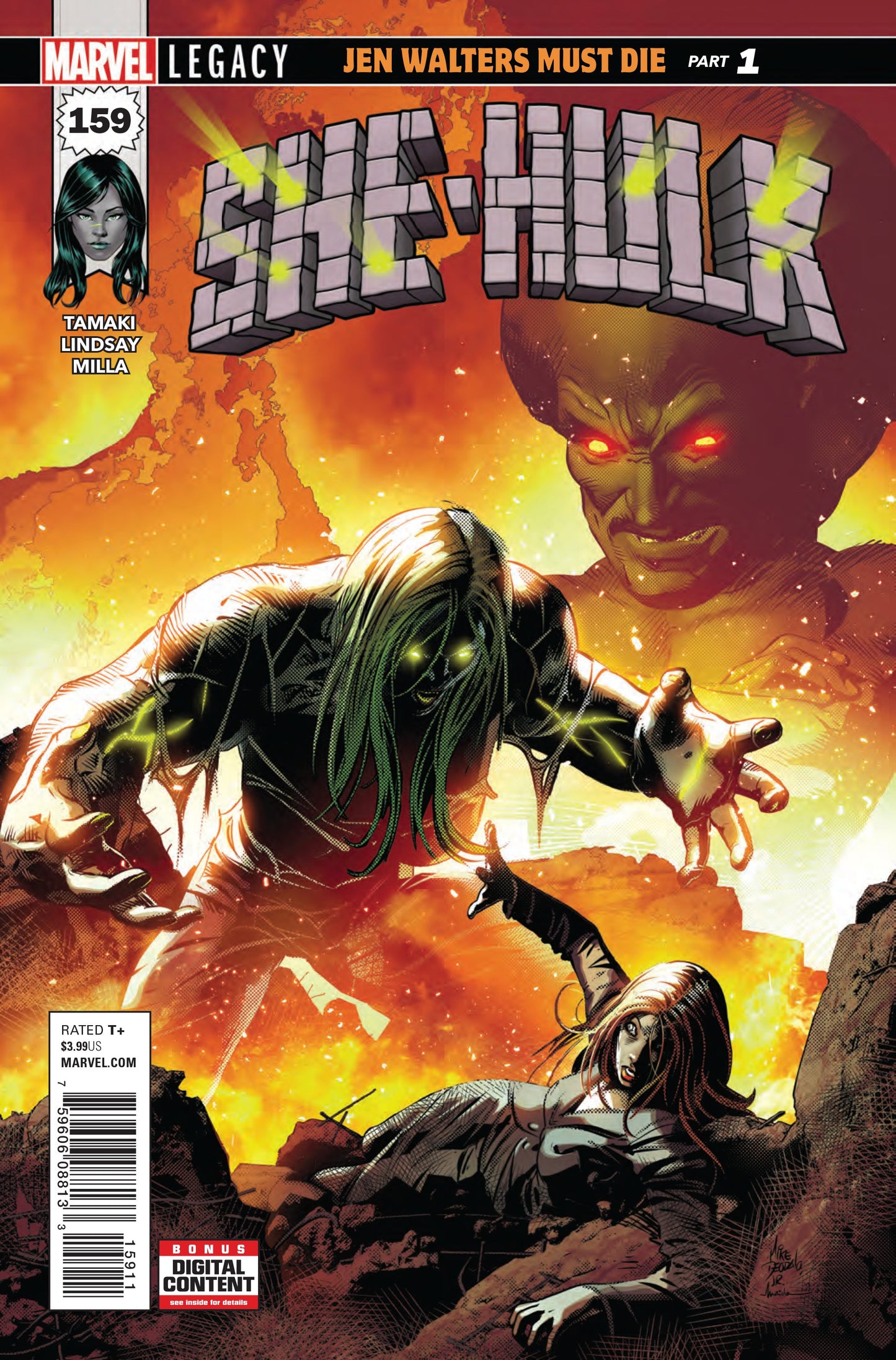 SHE-HULK #159 LEG COVER