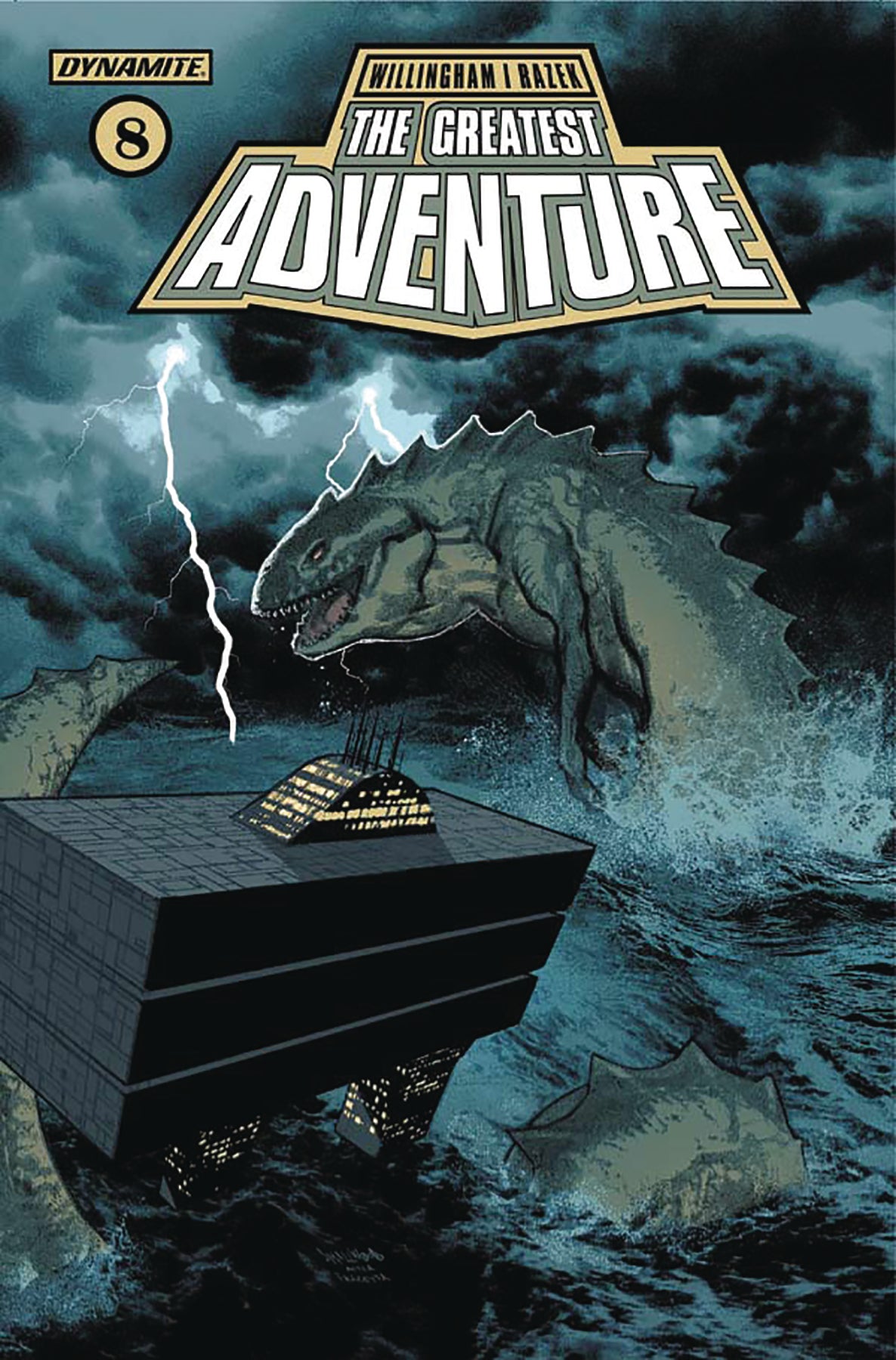 GREATEST ADVENTURE #8 CVR B SMALLWOOD COVER