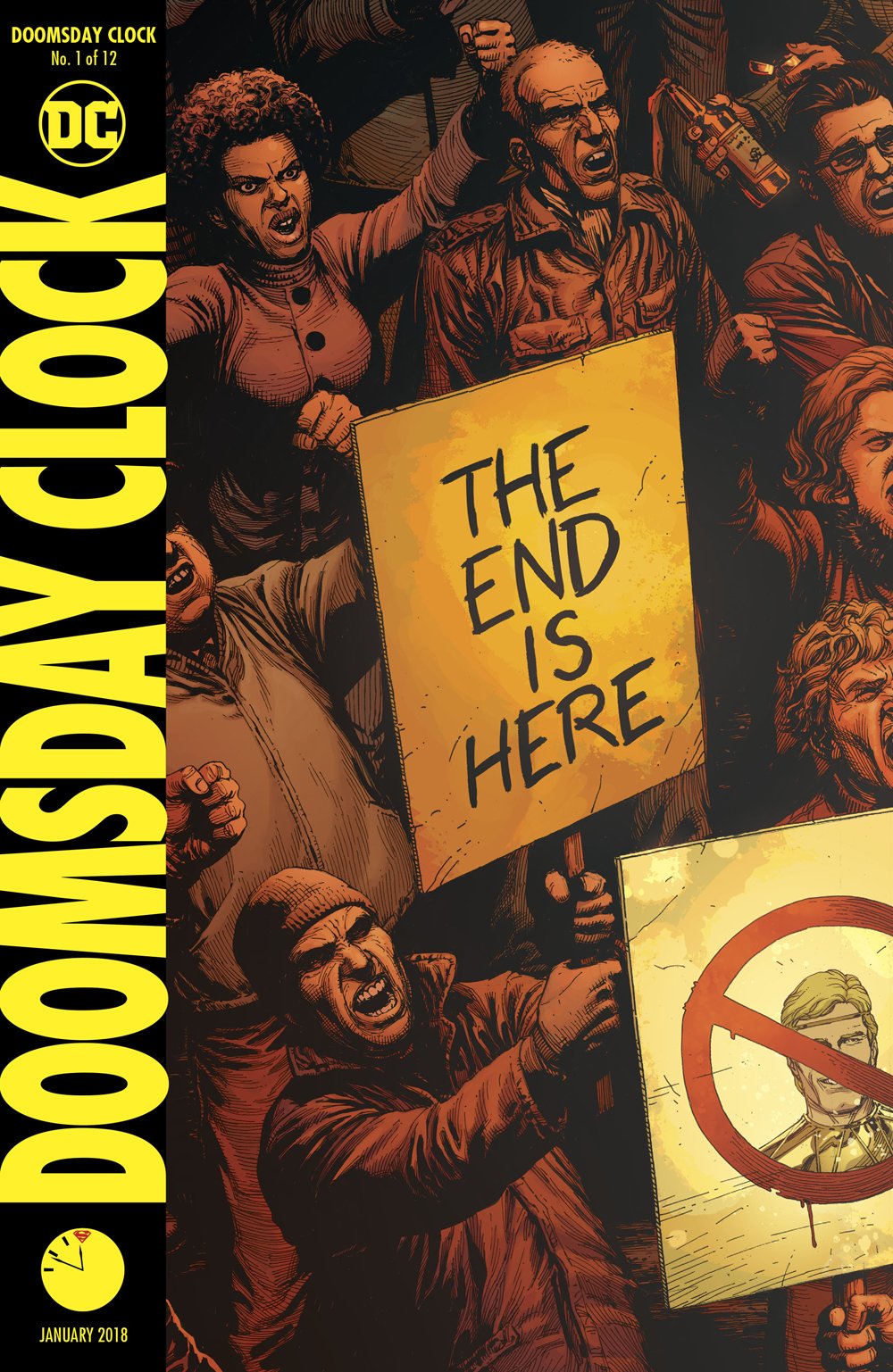 DOOMSDAY CLOCK #1 (OF 12) COVER