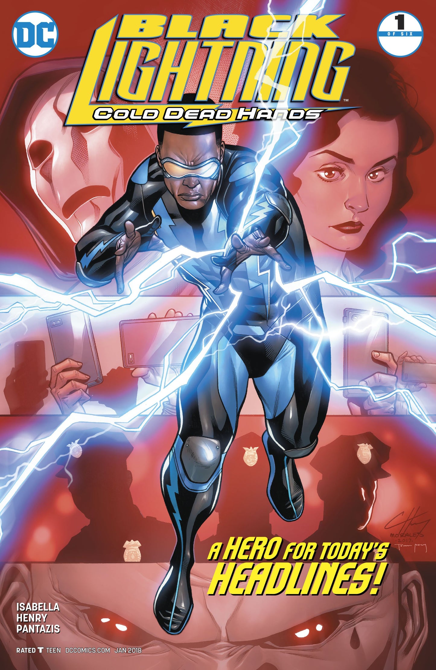 BLACK LIGHTNING COLD DEAD HANDS #1 (OF 6) COVER