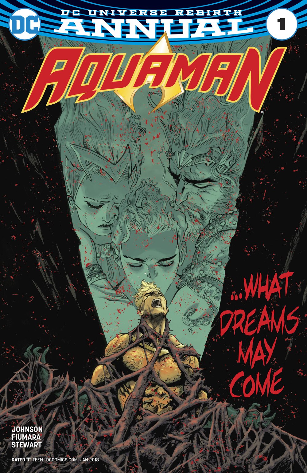 AQUAMAN ANNUAL #1 COVER