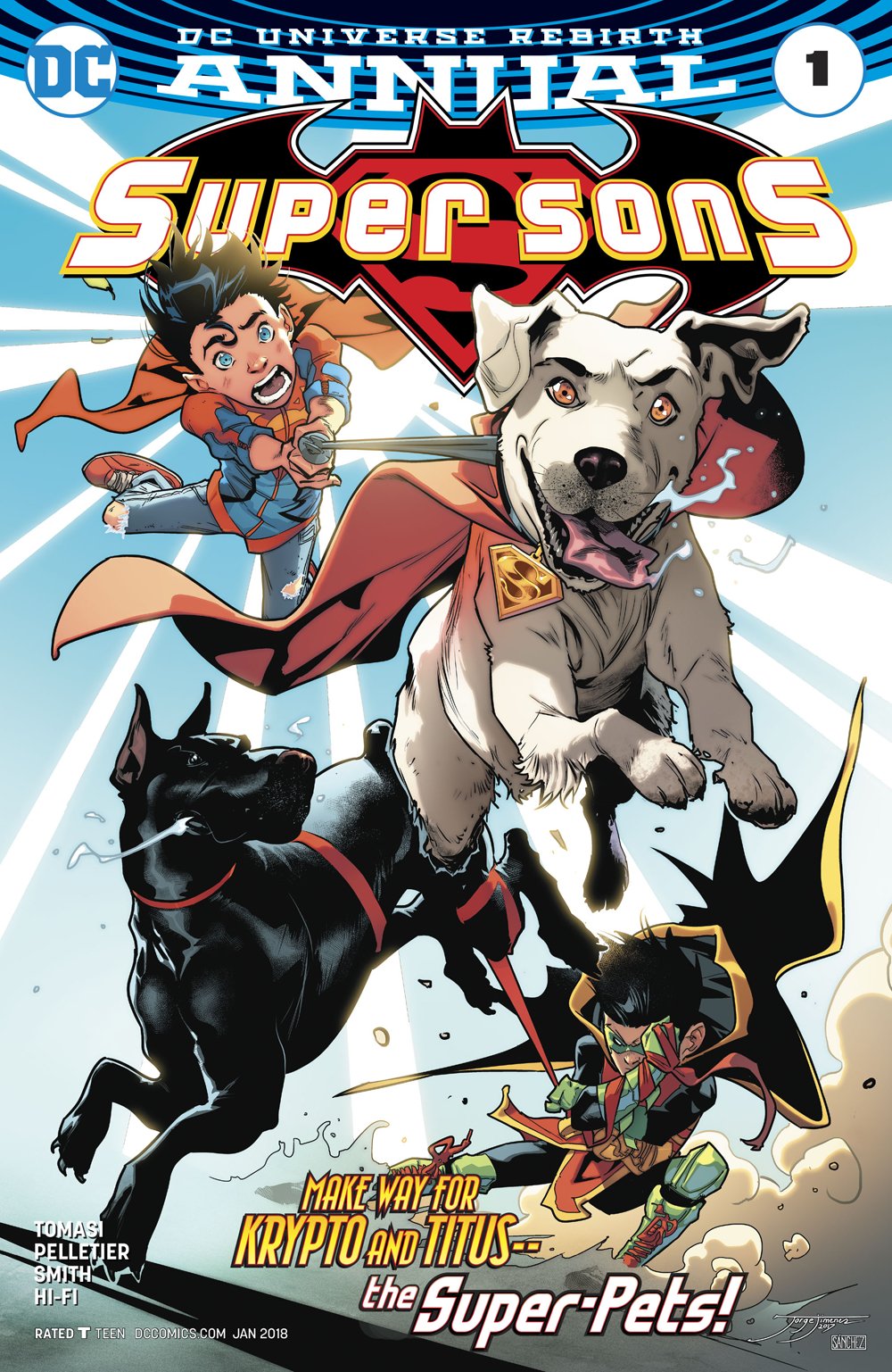 SUPER SONS ANNUAL #1 COVER