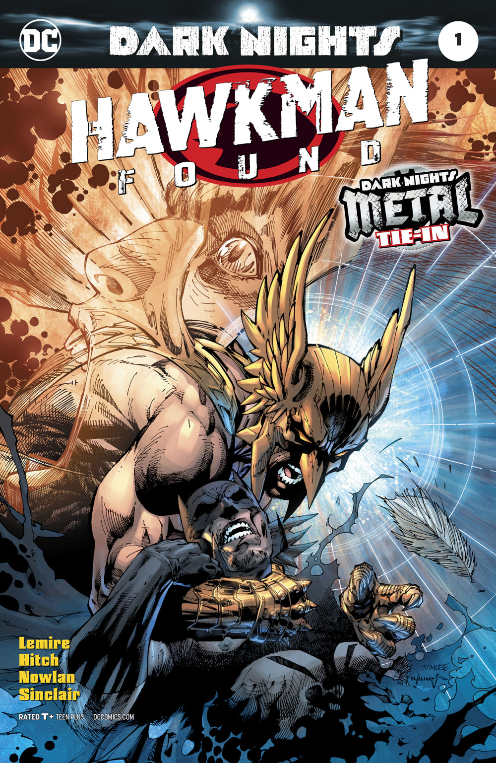 HAWKMAN FOUND #1 VAR ED COVER