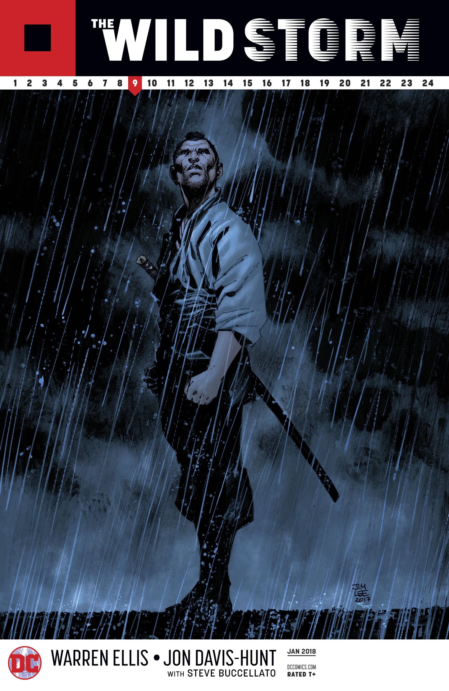 WILD STORM #9 LEE VAR ED COVER