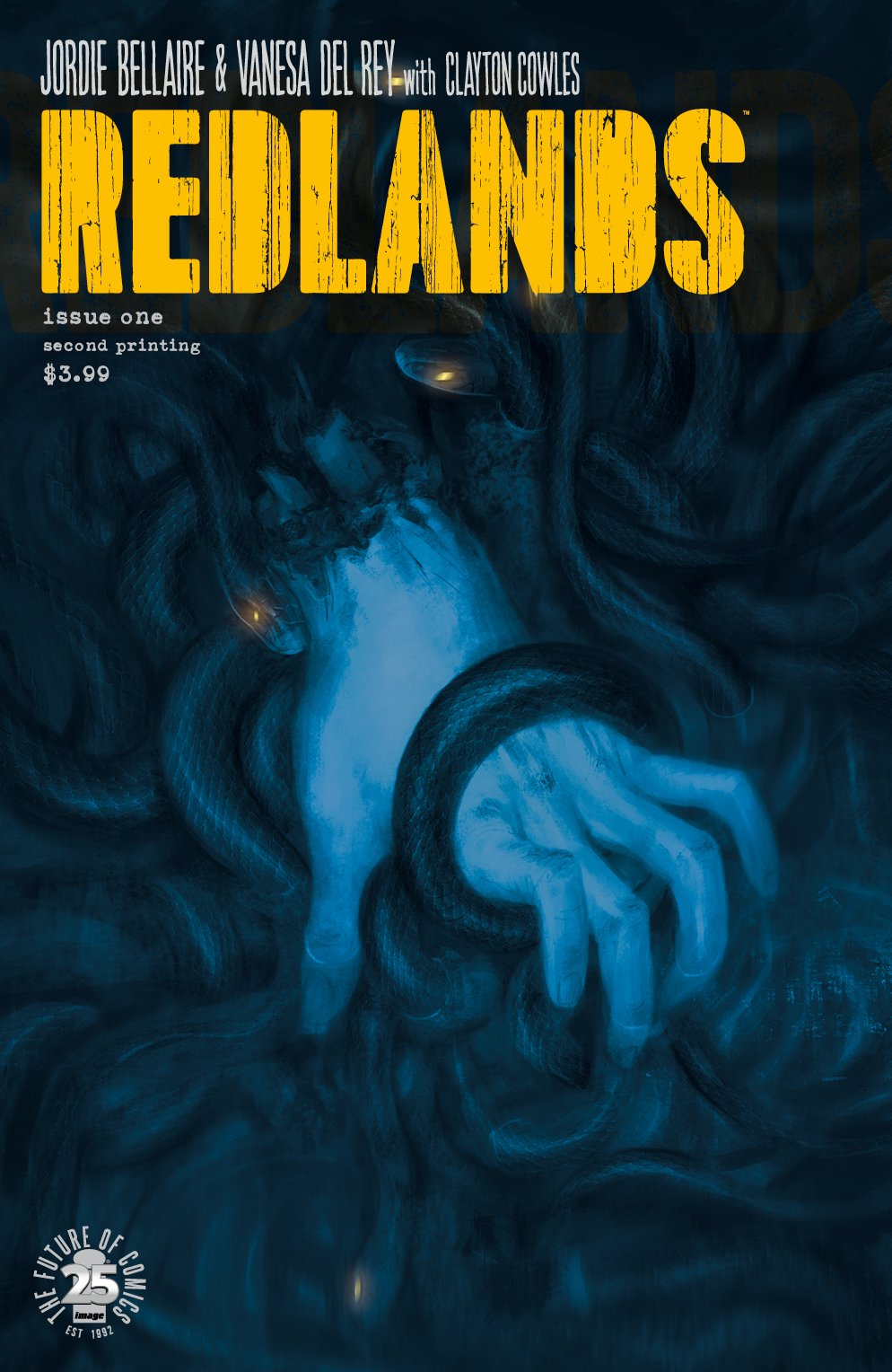 REDLANDS #1 2ND PTG (MR) COVER