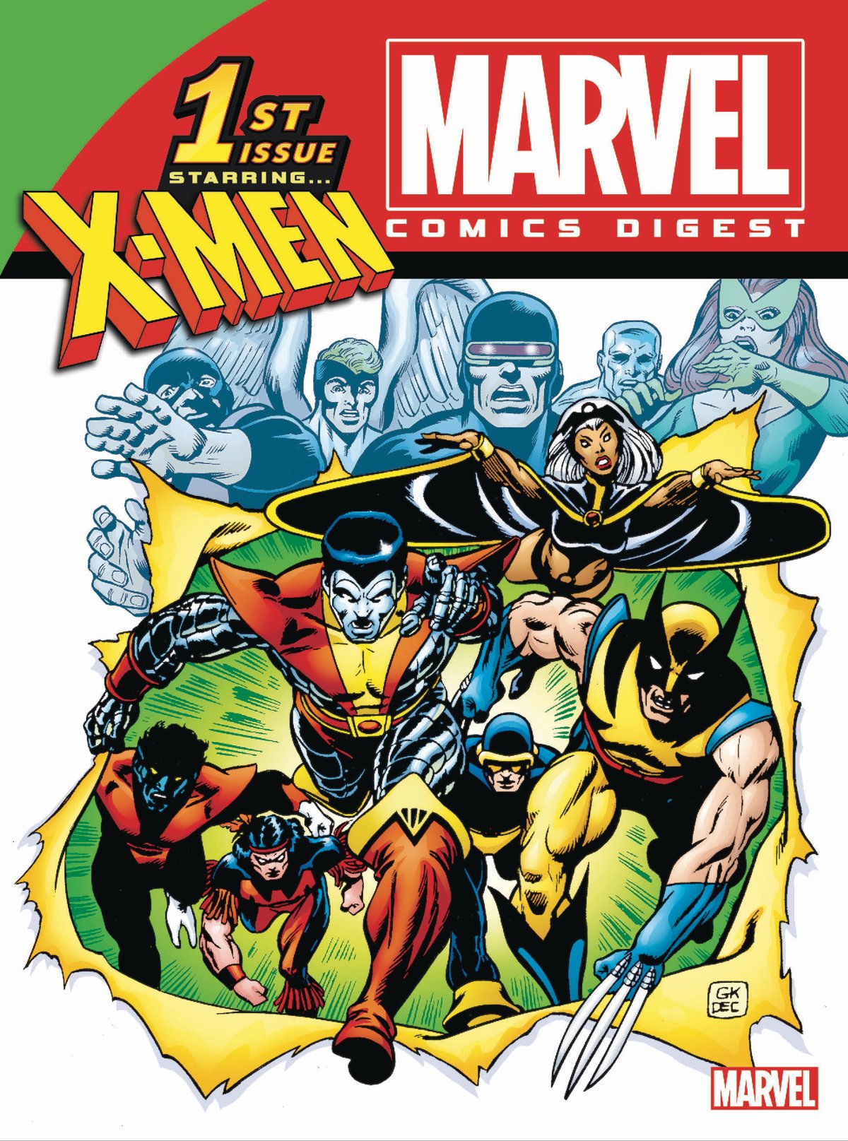 MARVEL COMICS DIGEST #4 X-MEN COVER