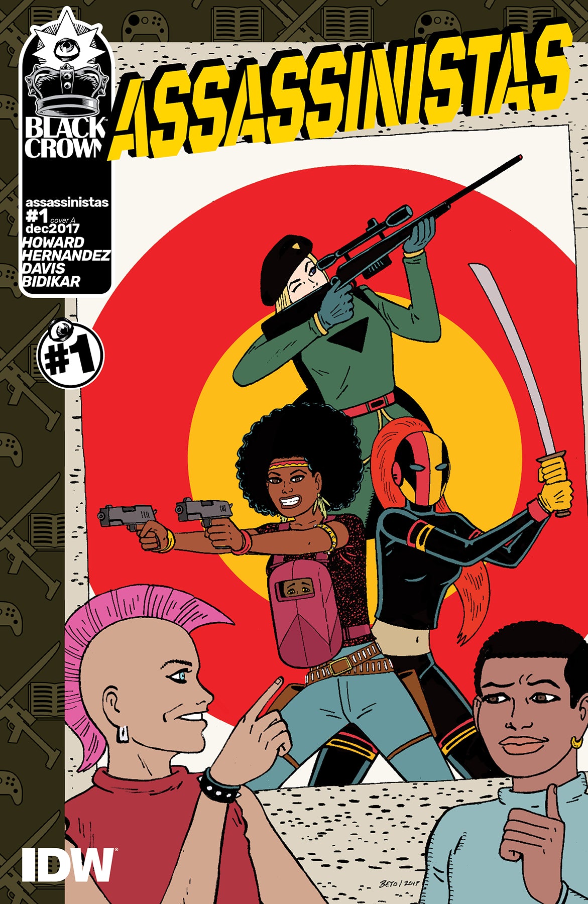 ASSASSINISTAS #1 CVR A HERNANDEZ (MR) COVER