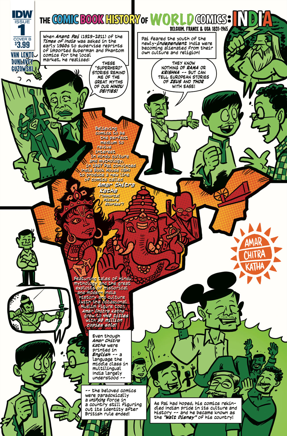 COMIC BOOK HISTORY OF COMICS COMICS FOR ALL #1 CVR B COVER