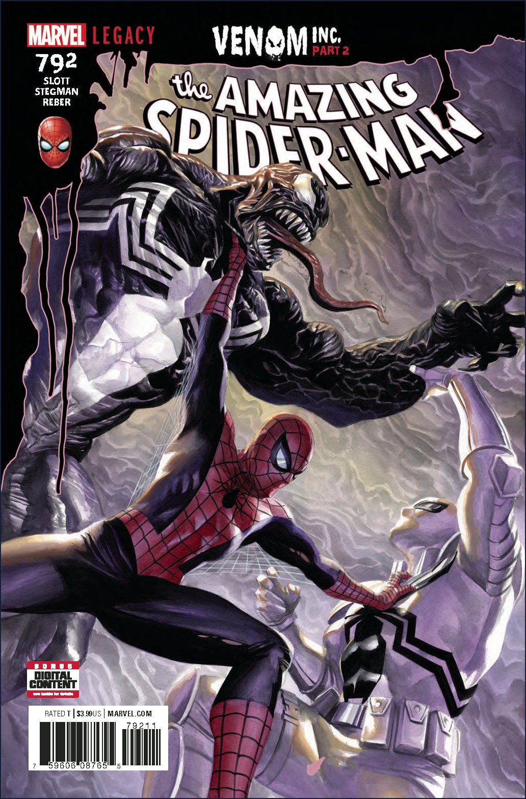 AMAZING SPIDER-MAN #792 LEG COVER