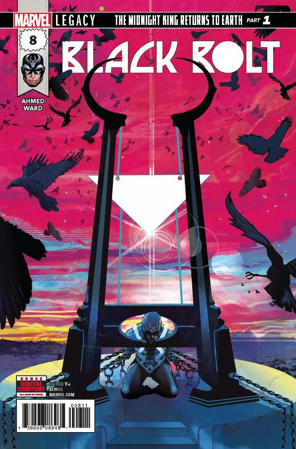 BLACK BOLT #8 LEG COVER