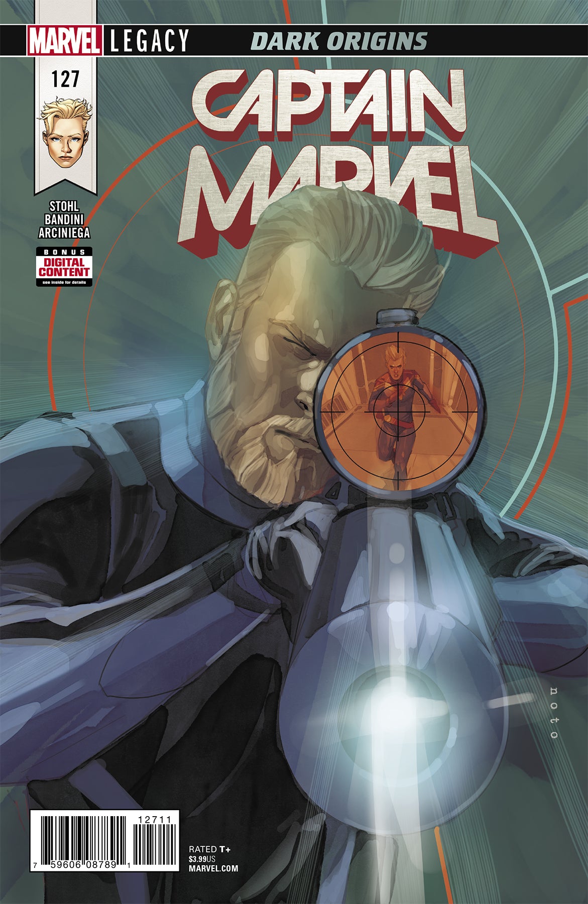 CAPTAIN MARVEL #127 LEG COVER